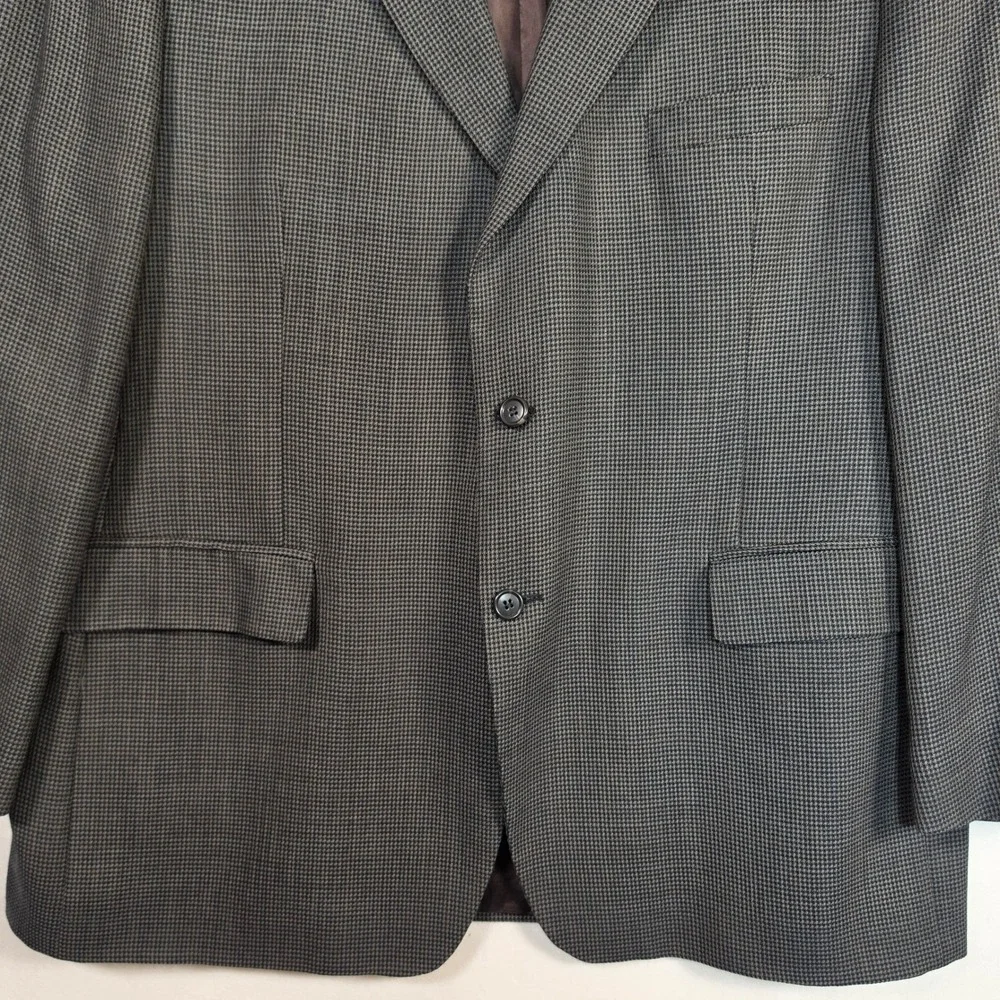 Joseph & Feiss Blazer Mens 48 Regular Gray‎ Wool Old Money